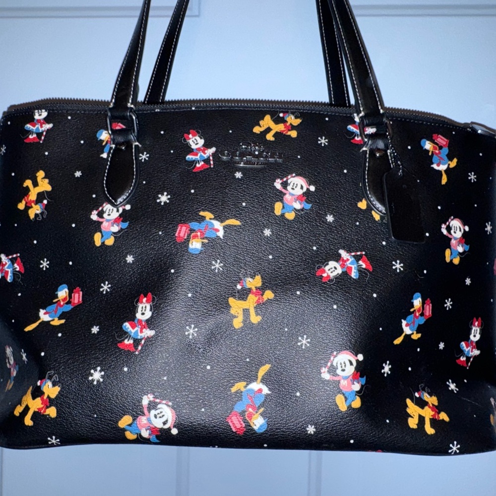 Disney Coach holiday tote